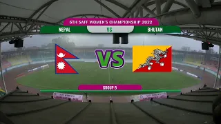 NEPAL VS  BHUTAN (4-0) | SAFF WOMEN CHAMPIONSHIP DAY1 FULL HIGHLIGHTS | AP1HD