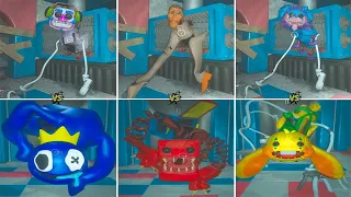 All Popular Characters Get Destroyed by Grinder (choo choo charles, rainbow friends) (#P10)