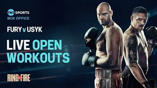 LIVE 🥊 Tyson Fury v Oleksandr Usyk | Open Workouts 🏆 🇸🇦