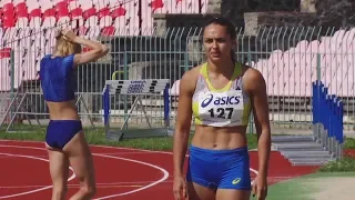 The beauty of long jumpers (Ukrainian athletes compilation, 2019)