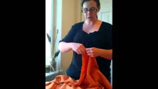 Rag Rug Craft-Along: Cutting the Sheet into Strips