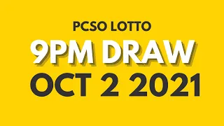 9pm Lotto Result Oct 2 2021 [PCSO Today]