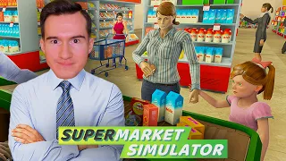 СИМУЛЯТОР СУПЕРМАРКЕТА ★ Supermarket Simulator Прохождение игры #1