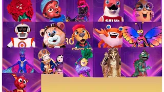 Todas as revelações do The Masked Singer Brasil 2ª temporada