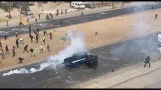 Les jeunes repoussent les gendarmes sur la VDN