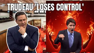 Trudeau 'Loses Control', Shouts in Response