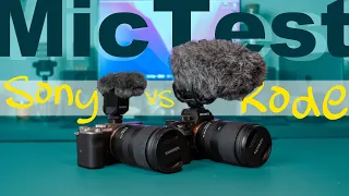 Best on camera mic for making videos - Sony vs Rode