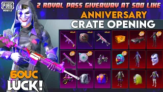 Anniversary Crate Opening ! Fool Set Crate Opening PUBG ! M416 Fool Crate Opening PUBG Mobile