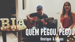 Quem pegou, pegou - Henrique & Juliano (Cover Bia Lopes) #DiaMundialdaVoz