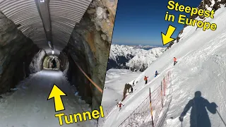 The TUNNEL RUN in Alpe D'Huez, How to Ski it...