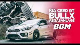 Klappe offen = Straight Pipe | KIA Ceed GT BullX Valved Abgasanlage | by BBM Motorsport