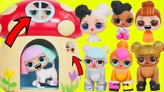 LOL Surprise Dolls + Lil Sisters Customized Wrong Heads