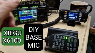 XIEGU X6100 DIY Desktop Mic