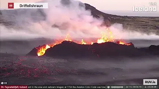 July 13, 2023: Sunrise at the Iceland Volcano