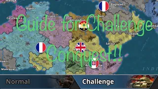 CHALLENGE CONQUEST GUIDE FOR WC4: Tips and tricks