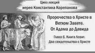 От Адама до Давида. Глава 6. Книга Левит.  Два свидетельства о Христе | Иерей Константин Корепанов