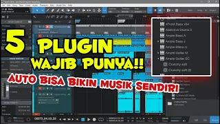 5 Plugin Pengganti Alat Musik yang Wajib Punya Software Recording | Studio one 4 [ Download ]