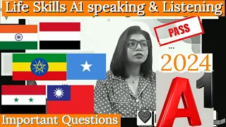 Life Skills A1 IELTS UKVI Spouse Visa Test||Speaking & Listening|| Recent Questions  Phase 1A 2024