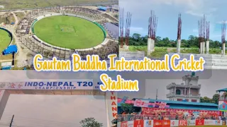 Gautam Buddha Cricket Stadium (GBICS) Latest Video Indo Nepal T-20 Championship #sougat #stadiumtour