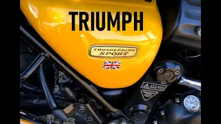 TRIUMPH THUNDERBIRD SPORT MP3 SOUND