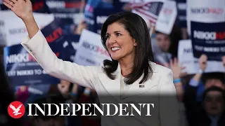 Watch Live: Republican candidate Nikki Haley delivers speech on China in bid to win support