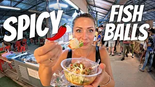 NAKA MARKET Phuket Town 🇹🇭 Phuket STREET FOOD in night market