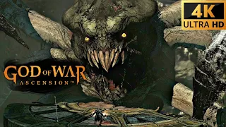 [4k] PS5 Kraken Final Boss Fight + Ending In God of War Ascension (Gameplay)
