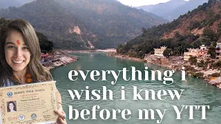 Yoga Teacher Training Rishikesh India // What I wish I knew