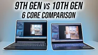 Intel i7-9750H vs i7-10710U - Laptop CPU Comparison and Benchmarks