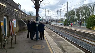 Earl of Mount Edgcumbe at oxenholme train station Saturday 16th March 2024