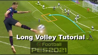 how to create long volley goals