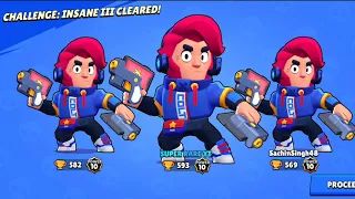 Triple Challenger Colt in Boss Fight !!! Brawl stars Boss fight #2