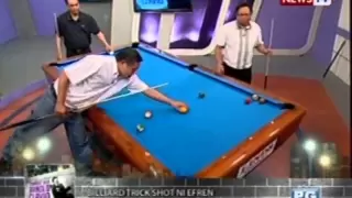 Tonight with Arnold Clavio: Trick shots nina Efren 'Bata' Reyes at Django Bustamante