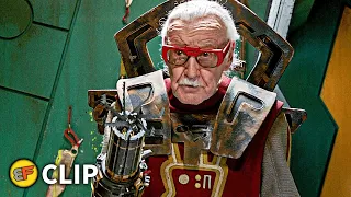 Thor & Valkyrie - Armory Scene - Stan Lee Cameo | Thor Ragnarok (2017) Movie Clip HD 4K