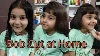 Baby girl Hair cutting || Bob hair cut at Home || Baby girl hairstyles || Real Beauty Secrets