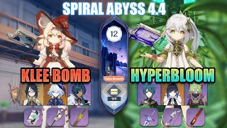 C0 Klee x C0 Nahida | New! Spiral Abyss 4.3 | Genshin Impact | Floor 12 9 Stars