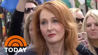 J.K. Rowling And ‘Fantastic Beasts’ Cast Stop By The TODAY Plaza | TODAY