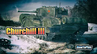 Churchill III - 5 Frags 3.9K Damage - Churchill III YeeeS!!! - World Of Tanks