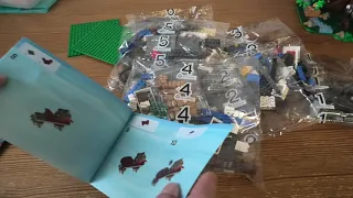 Unboxing Lego City Forest Police Station Set 4440 4K