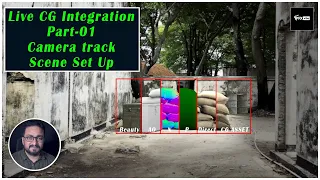 LIVE CG INTEGRATION | PART 1 | 3D CAMERA TRACKING | EXPORTING AND SCENE SETUP IN MAYA | VFX VIBE