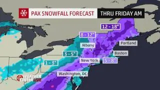 Winter Storm Pax Forecast: Ice, Rain, Snow for D.C., Virginia, N.C.