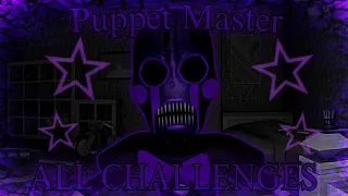 Pupper Master All Challenges completed! (FNaC 3 CN)