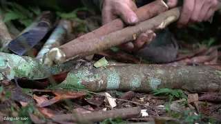 Crafting bows and arrows, Caring, Ambush Traps Alaskan Tigers- run fast, survive alone in the jungle