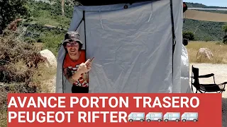 AVANCE PORTON TRASERO PEUGEOT RIFTER MINICAMPER 2020