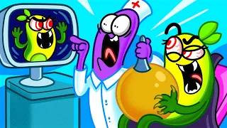 Avocado Became A Royal Vampire?! | Rich Vs Poor Family In Hospital | Funny Cartoon By Avocado Family