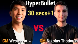 Wesley So vs Nikolas Theodorus Playing HyperBullet Chess 30 sec + 1 | on Lichess.org