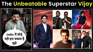 Thalapathy Vijay Beat Shahrukh Khan 🔥 | The King Of Stardom | The Unbeatable Superstar |