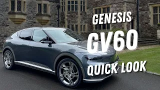 Quick look at a Genesis GV60 Sport Plus - Test Drive at Rhinefield House