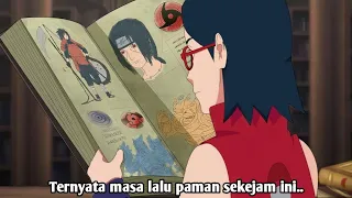 Apakah Sarada Mengetahui Masa Lalu Itachi Uchiha Dan Susano Madara Di Anime Boruto ??