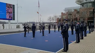 United States Air Force Honor Guard Drill Team March 22, 2021- Plaza